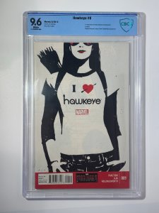 Hawkeye #9 Marvel Comics June 2013 CBCS Graded 9.6 NM+