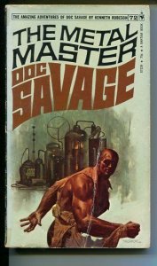 DOC SAVAGE-THE METAL MASTER-#72-ROBESON-VF-Fred Pfeiffer COVER-1ST EDITION G