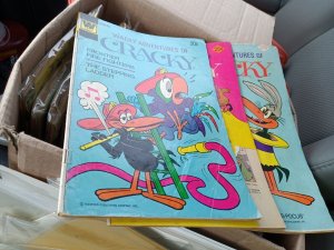 Wacky Adventures Of Cracky The Parrot 7 8 9 Gold Key 1974 Comics Lot Run Set...