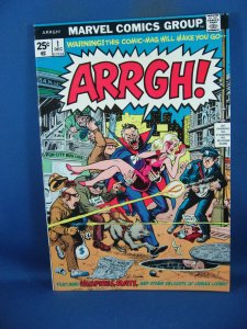 ARRGH 1 VF+ MARVEL SATIRE  1974 DRACULA NICE