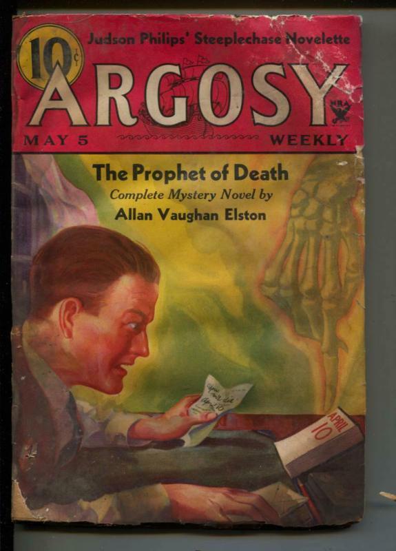 Argosy All-Story Weekly-Pulp-5/5/1934-Allan Vaughan Elston