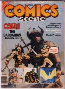 Starlog Presents Comics Scene   # 4 GD Schwarzenegger Conan