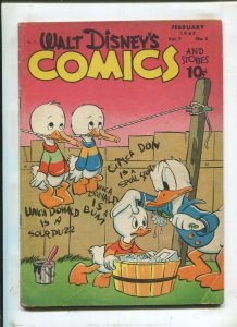 Walt Disney's Comics #77 - Golden Age (VG) 1947