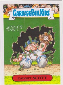 2015 Garbage Pail Kids #59b - Caught Scott
