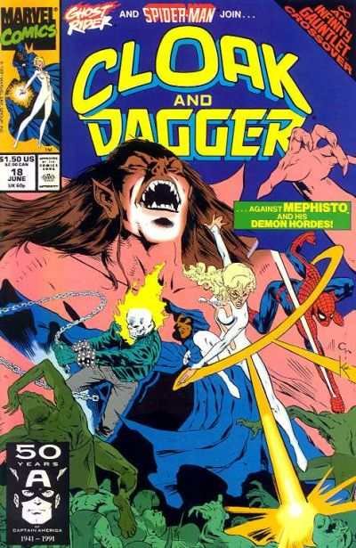 Mutant Misadventures of Cloak and Dagger   #18, NM + (Stock photo)
