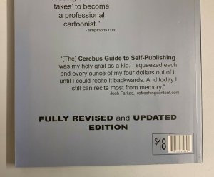 The Cerebus Guide to Self Publishing Paperback 2010 Dave Sim First Printing 