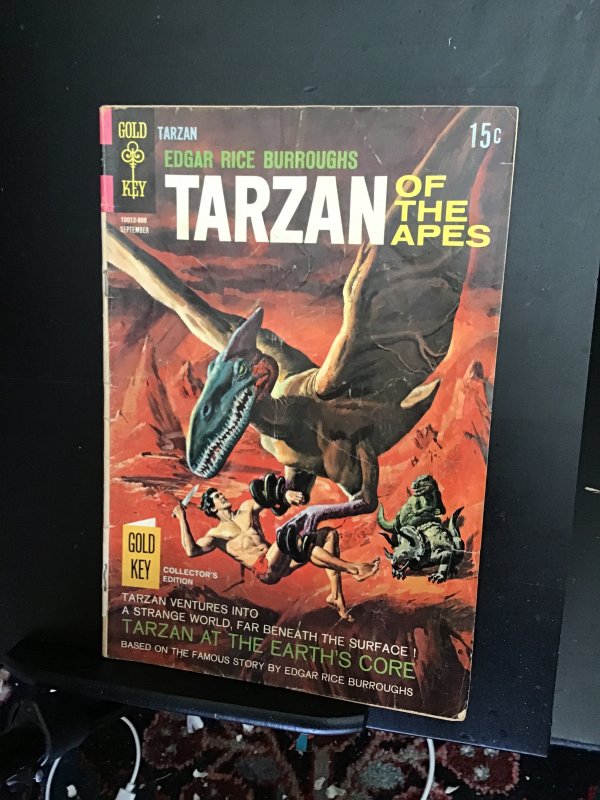 Tarzan #179 (1968) Affordable grade pterodactyl cover key! VG Wow