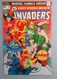 Invaders #4 Marvel 1976 SN1