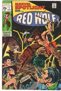 Marvel Spotlight #1 (1971) Red Wolf