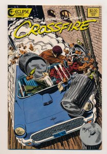 Crossfire (1984 Eclipse) #1-12, 14-26 FN to NM, Complete series minus one