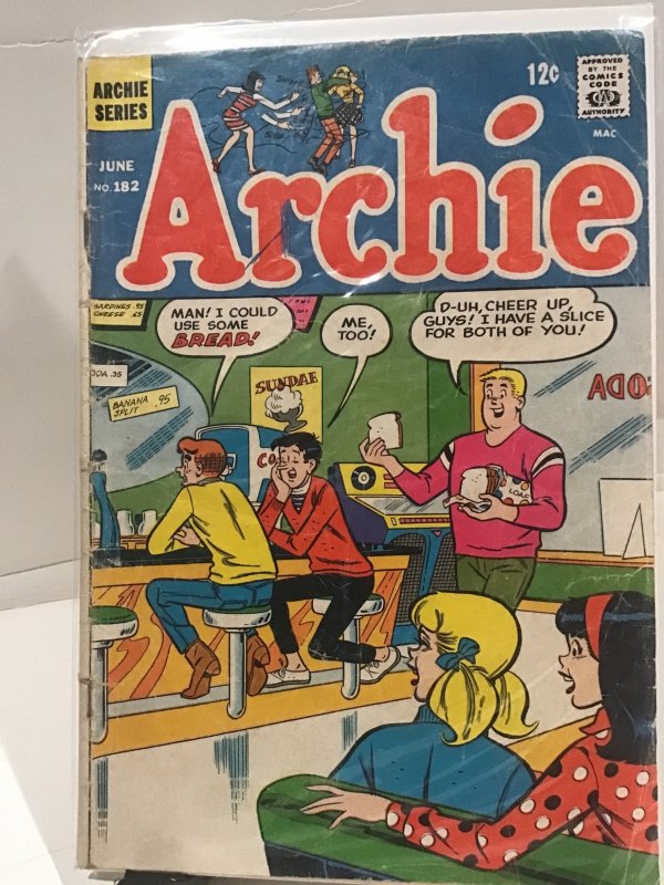 Archie #182 (1968)