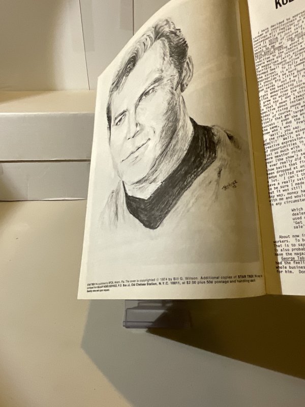 Star Trek ‘74  fan club magazine/convention program  F/VF