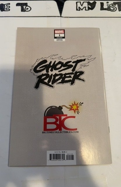 Ghost Rider #1 Parrillo Virgin Cover (2022)