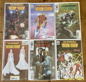 The Invincible Iron Man #7,8,9,10,11,12 Marvel NM Lot