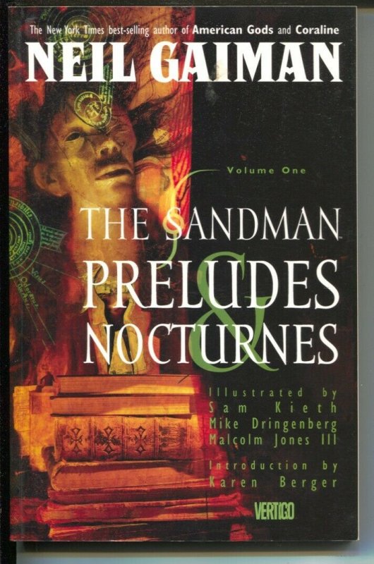 Sandman: Preludes & Nocturnes-Neil Gaiman-Vol 1-1991-PB-VG/FN