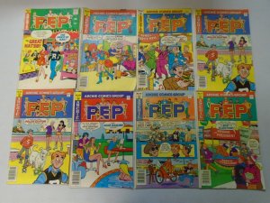 Bronze age Archie Comics PEP lot 27 different avg 5.0 VG FN