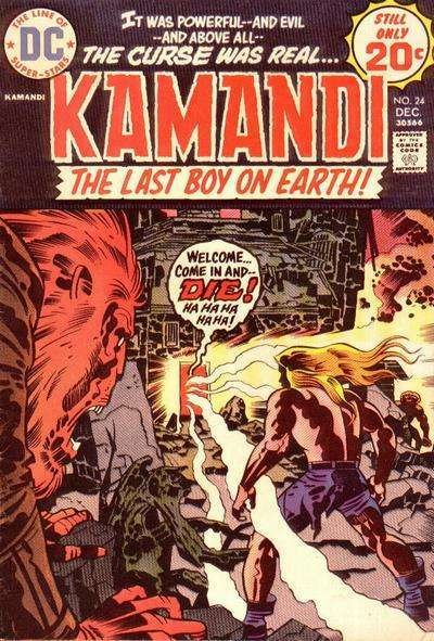 Kamandi: The Last Boy on Earth   #24, Fine+ (Stock photo)
