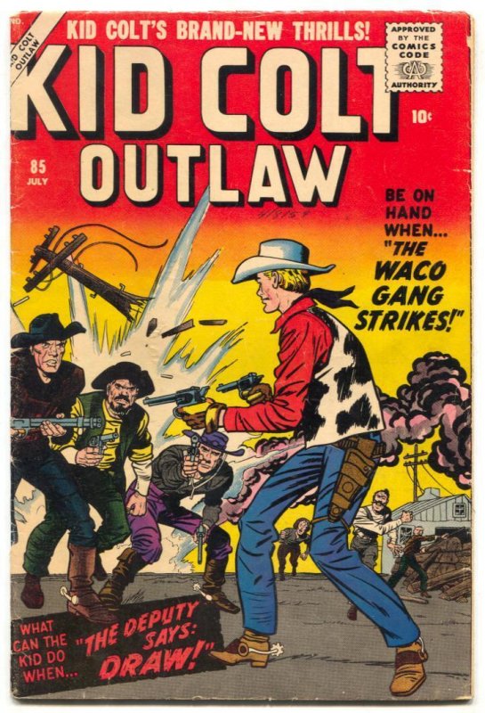 Kid Colt Outlaw #85  1959 - Atlas  -VG/FN - Comic Book