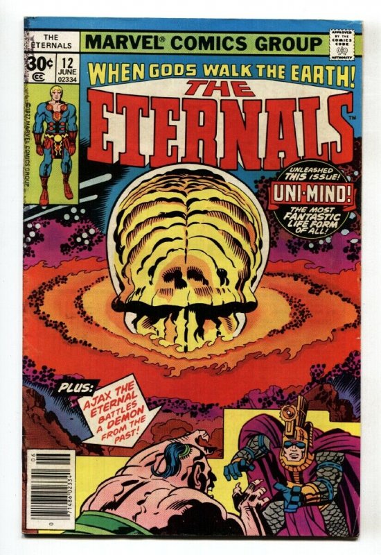 THE ETERNALS #12 FN 1st Ultra-Mind-MARVEL 1977-comic book