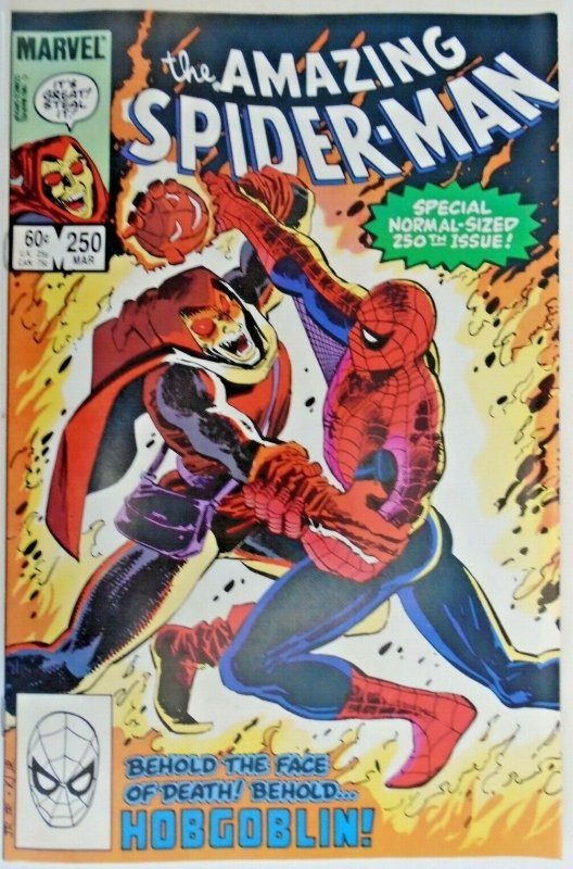 Amazing Spider-Man #249vf/nm, 250nm 251vf (3 books) ALL GLOSSY 