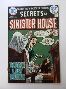 Secrets of Sinister House #17 (1974) FN- condition