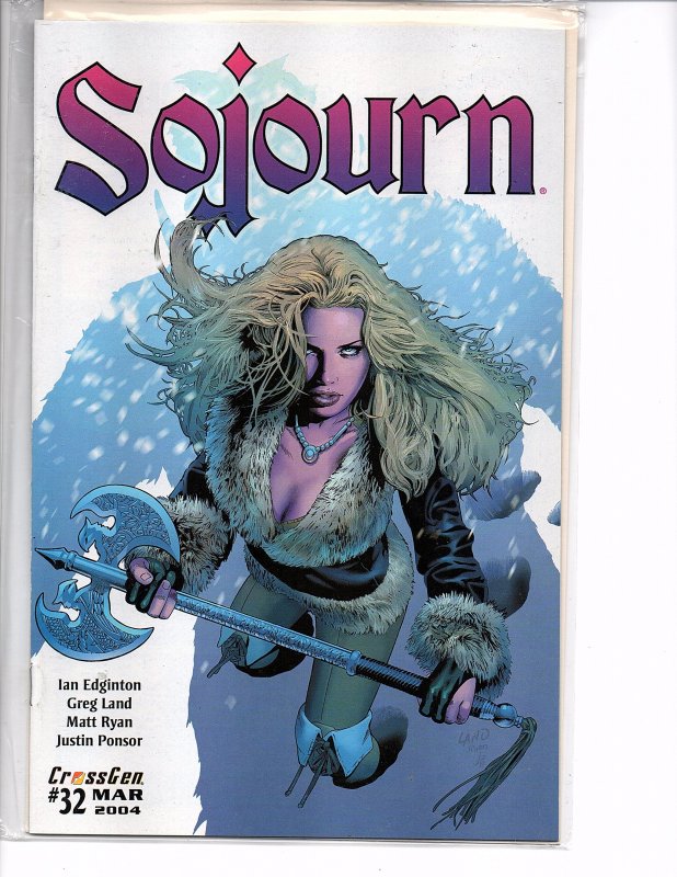 Crossgen Comics Sojourn #32 Greg Land Art