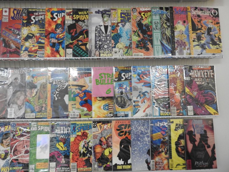 Huge Lot 120 Comics W/ Spider-Man,  Sabretooth, New Mutants+ Avg VF Condition!