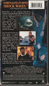 Deep Blue Sea VHS