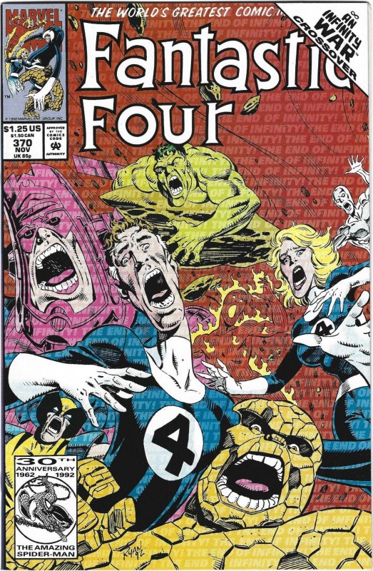 Fantastic Four #366 through 370 (1992)
