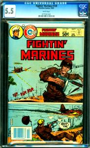 Fightin' Marines #159 CGC Graded 5.5