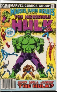 Marvel Super-Heroes #100 (1981) Hulk