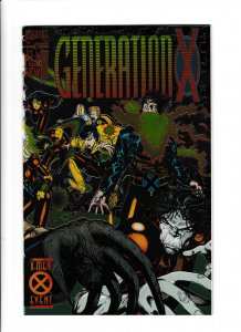 GENERATION X #01 (1994) CHRIS BACHALO | CHROMIUM WRAPAROUND | 1ST APPEARANCES