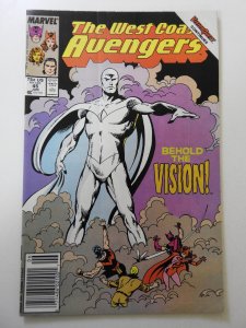 West Coast Avengers #45 (1989) VG Condition!