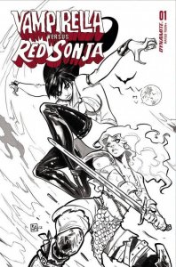 Vampirella Versus Red Sonja #1V VF/NM ; Dynamite | FOC 1:7 variant
