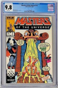 Masters Of The Universe #3 Marvel Star 1986 CGC 9.8 Top Census Grade Slime Pit