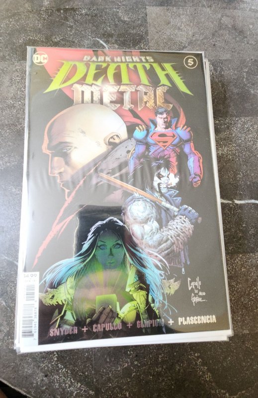 Dark Nights: Death Metal #5 (2021) Foil cover