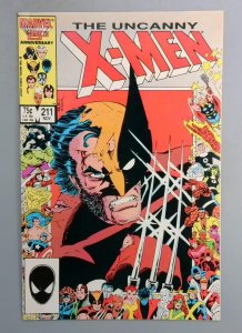Uncanny X-Men #211 NM Marvel Comics 1986 TW1