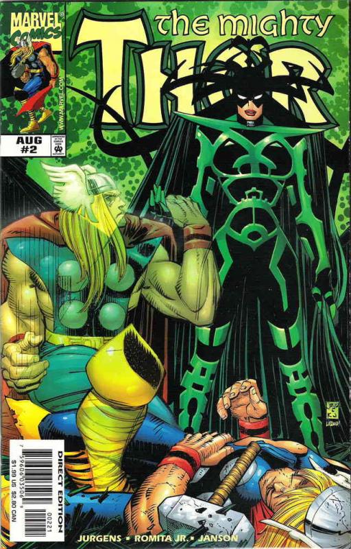 Thor (Vol. 2) #2A VF/NM; Marvel | combined shipping available - details inside