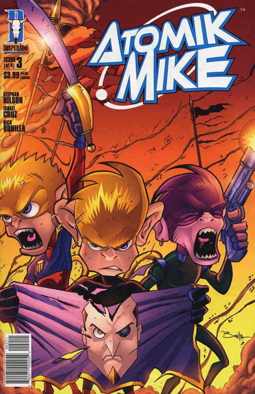 Atomik Mike (Desperado) #3 VF/NM; Desperado | save on shipping - details inside