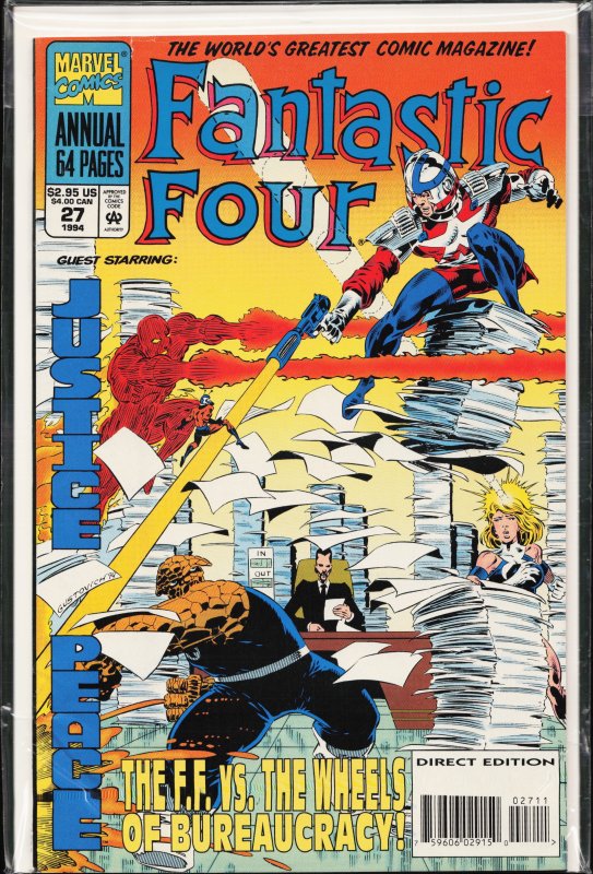 Fantastic Four Annual #27 (1994) Fantastic Four [Key Issue]