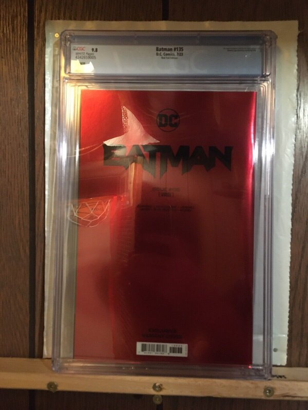 Batman #135/900 Big Time Collectibles Red Beyond Foil Variant CGC 9.8 NM+/M