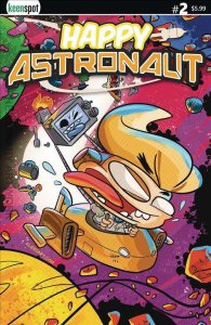 Happy Astronaut #2B VF/NM ; Keenspot | Print Run: 90