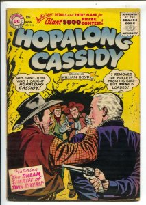 Hopalong Cassidy #120 1956- DC-William S Boyd-B-Western film star-Gene Colon ...