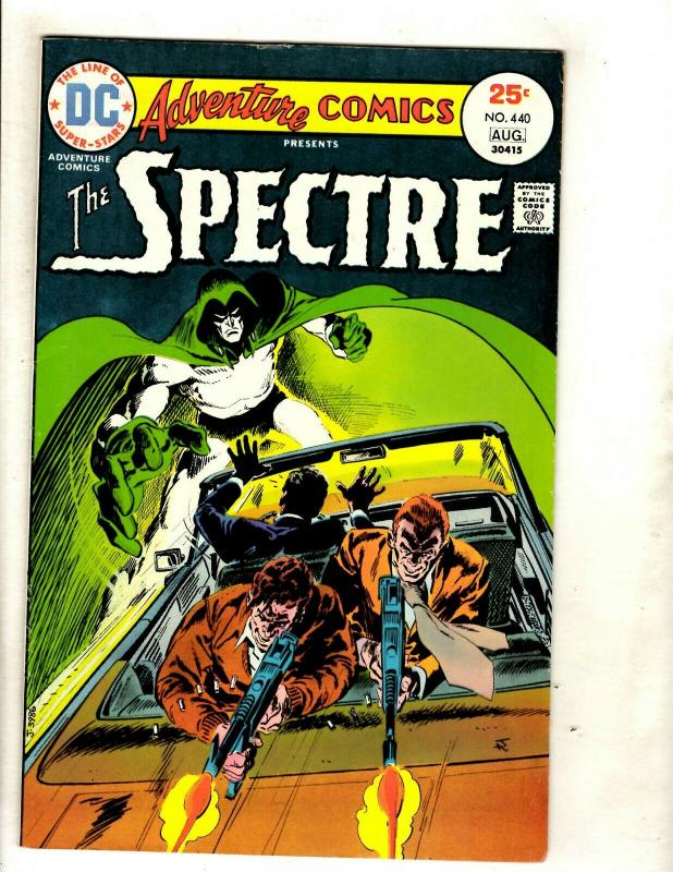 Lot Of 4 Adventure Comics Feat. Spectre # 437 438 439 440 DC Comic Books GK5