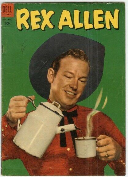 REX ALLEN ( 1951-1959 DELL) 10 VG PHOTOCOVER COMICS BOOK