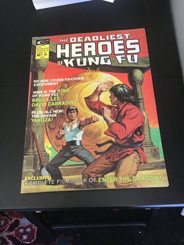 The Deadliest Heroes of Kung Fu (1975) Bruce Lee, David Carradine! FN+ Wow