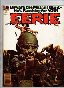 Eerie #102 - Horror Magazine - Warren - 1979 - (-VF)