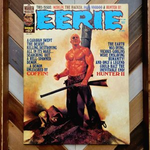 EERIE #67 VF- (Warren 1975) SKEATES, Maroto, TOTH, Budd Lewis SANJULIAN Cover