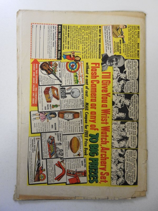 Blackhawk #83 (1954) GD Condition ink fc, cover detached bottom staple