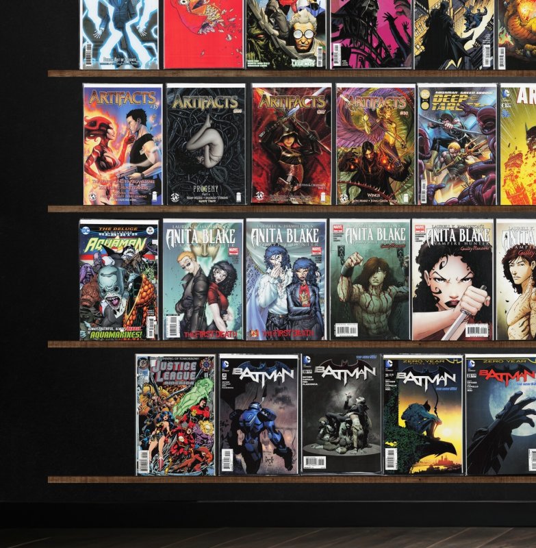 Huge Lot 140+ Comics with X-Man, Aquaman, Batman & More!